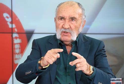 Ion Țiriac, în platoul emisiunii „Prietenii lui Ovidiu”