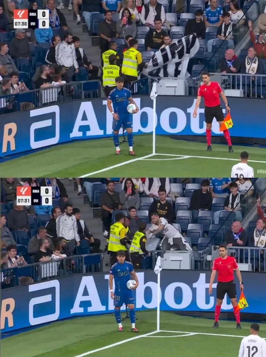 Real Madrid face „curățenie” » Bannerele împotriva președintelui, confiscate!