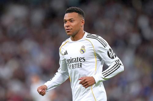 Kylian Mbappe, în tricoul lui Real Madrid/ foto Getty Images