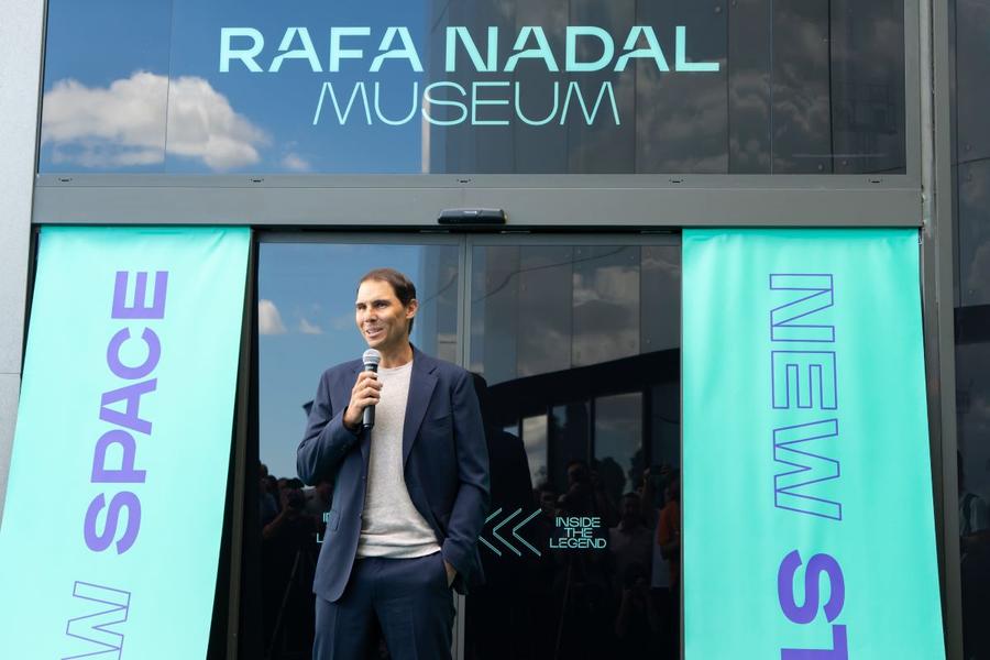 S-a redeschis muzeul Academiei Rafa Nadal » Experiență interactivă și obiecte de colecție pe două niveluri