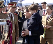 Nicușor Dan la Black Sea Defense and Aerospace - BSDA. Foto: captură Antena 1