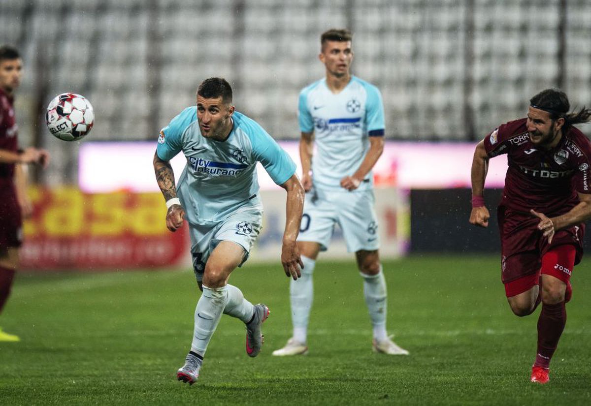 CFR CLUJ - FCSB 1-0. NOTE GSP Improvizația lui Vintilă a dat greș! Ovidiu Popescu, cel mai slab de pe teren! Cine s-a remarcat