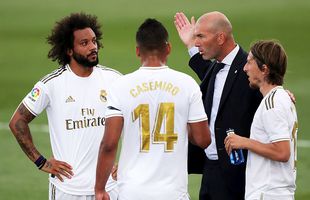 Zinedine Zidane, furios la meciul 200 la Real Madrid: „Jucătorii au fost surprinși să-l vadă așa de nervos"