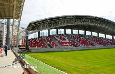 FOTO Gafă de proporții pe unul dintre noile stadioane! Muncitorii au refăcut totul + acuze dure: „Sunt sute de nereguli”