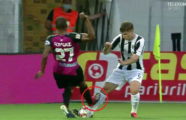 ASTRA - GAZ METAN 0-0. Intrare criminală în Liga 1! Eliminat direct după un gest complet necugetat