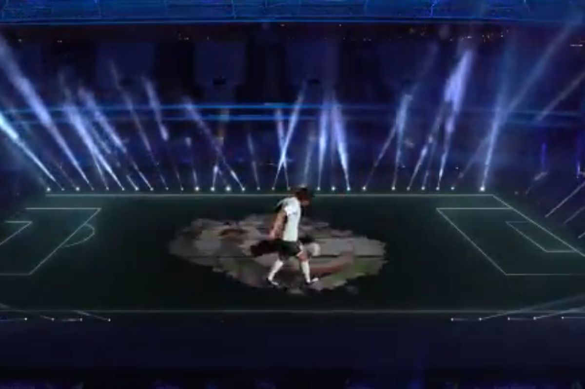 Imagini IMPRESIONANTE la Argentina - Chile: Maradona 3D pe gazon, apoi show Messi!