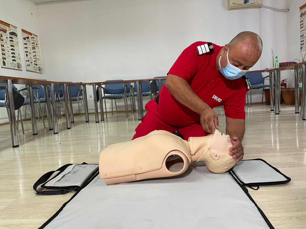 După cazul Christian Eriksen, GSP a apelat la ISU pentru un exercițiu practic: așa se intervine rapid și eficient în cazul unui stop cardio-respirator