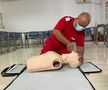 După cazul Christian Eriksen, GSP a apelat la ISU pentru un exercițiu practic: așa se intervine rapid și eficient în cazul unui stop cardio-respirator