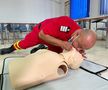 După cazul Christian Eriksen, GSP a apelat la ISU pentru un exercițiu practic: așa se intervine rapid și eficient în cazul unui stop cardio-respirator