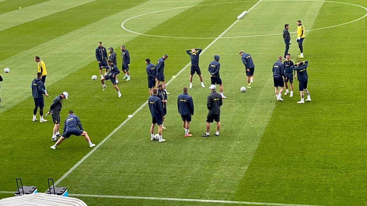 Ucraina s-a antrenat în premieră pe „Arcul de Triumf”