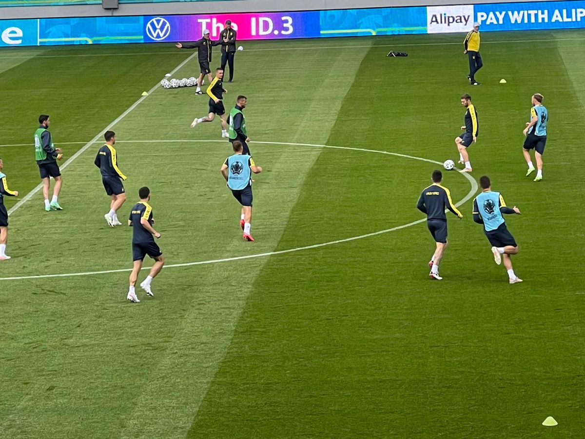 Ucraina s-a antrenat în premieră pe „Arcul de Triumf”