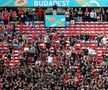 UNGARIA - PORTUGALIA. Imagini cu fanii de pe Puskas Arena, singurul stadion de la EURO care se umple la capacitate maximă: 55.662 de spectatori!