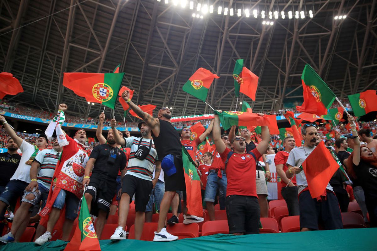 FOTO Suporteri Ungaria - Portugalia, EURO 2020, 15.06.2021