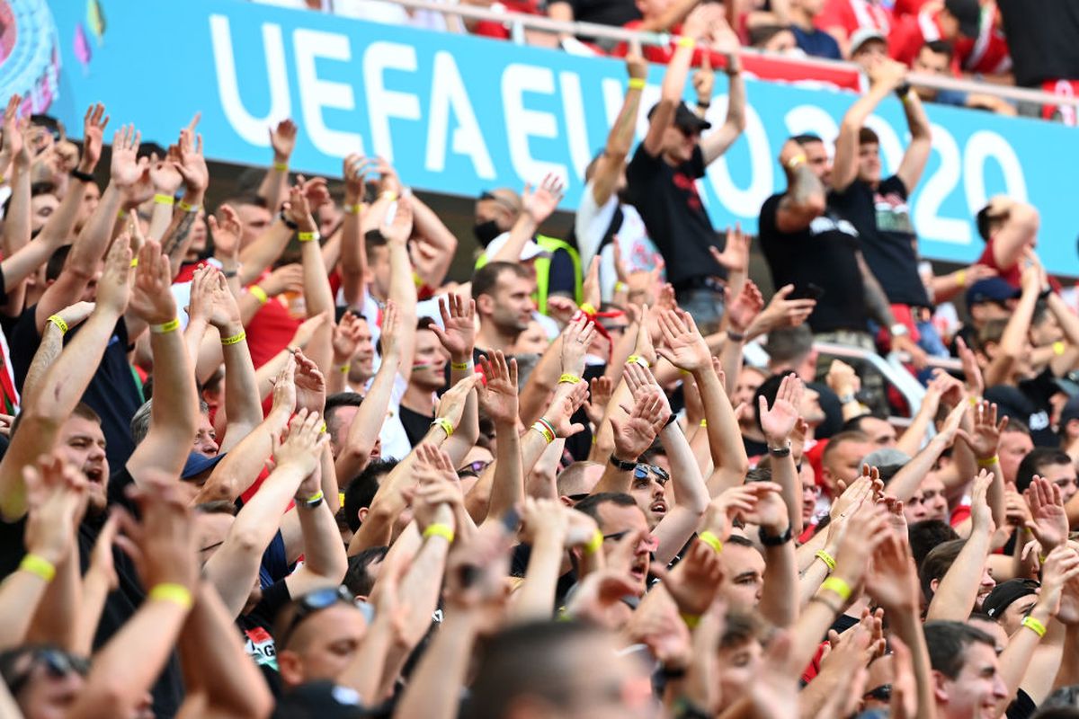 FOTO Suporteri Ungaria - Portugalia, EURO 2020, 15.06.2021