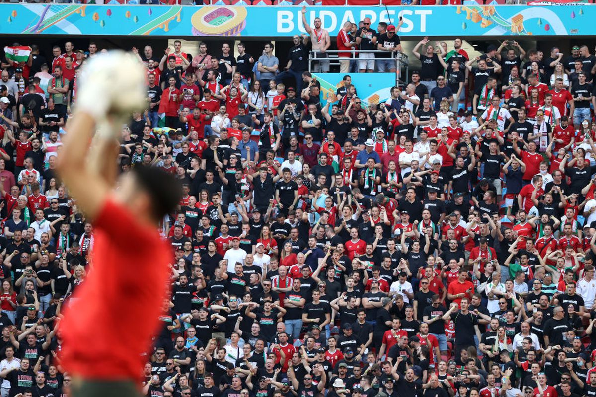 FOTO Suporteri Ungaria - Portugalia, EURO 2020, 15.06.2021