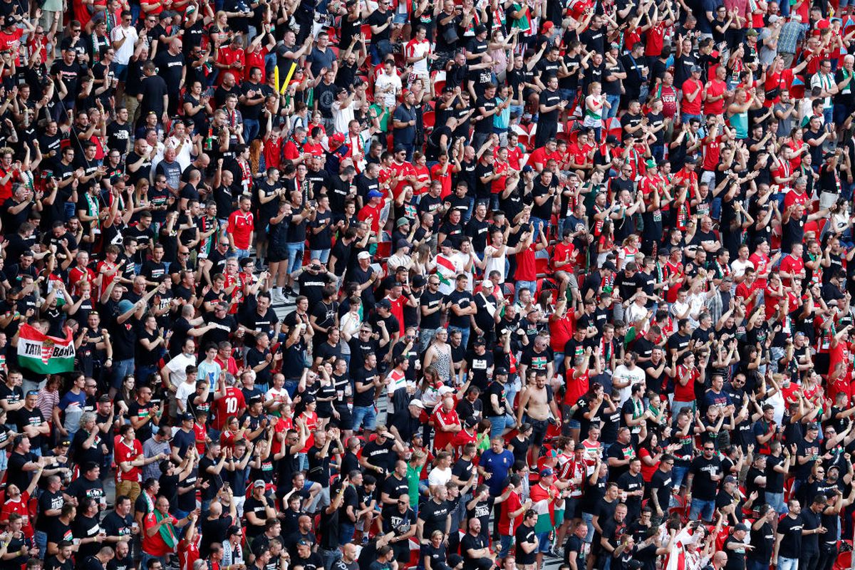 FOTO Suporteri Ungaria - Portugalia, EURO 2020, 15.06.2021
