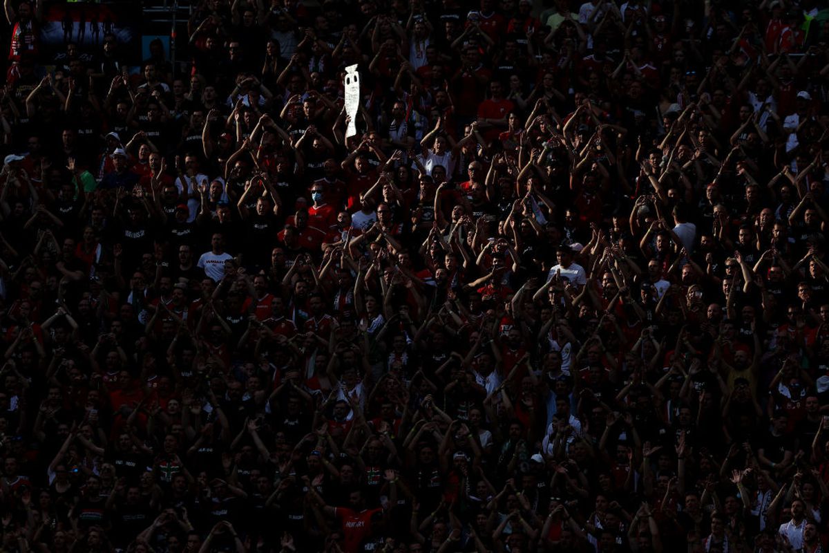 FOTO Suporteri Ungaria - Portugalia, EURO 2020, 15.06.2021