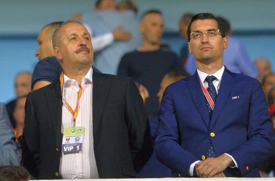 Vasile Dâncu e nelipsit de la meciurile naționalei, având o relație extrem de strânsă cu președintele FRF, Răzvan Burleanu. Foto: GSP Surse GSP: Guvernul României ar plănui o deplasare în masă la Viena cu ocazia meciului de fotbal Austria - România! + FRF asaltată de politicieni pentru partida din 7 iunie