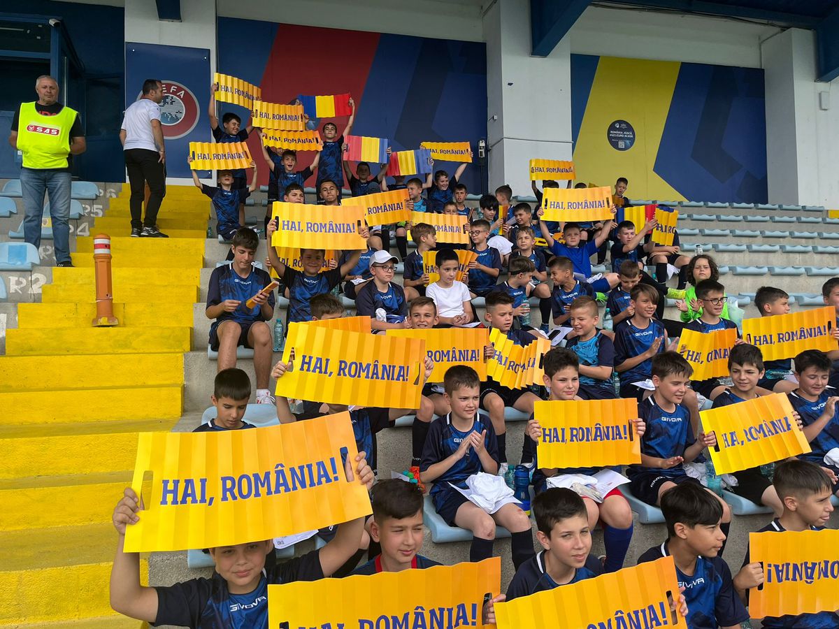 Antrenament România U21 la Mogoșoaia