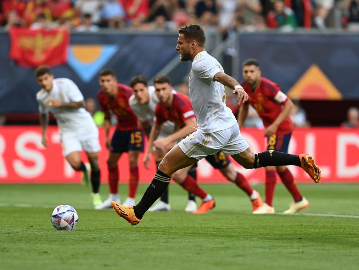 Spania - Italia, semifinală Liga Națiunilor 2023 / FOTO: GettyImages