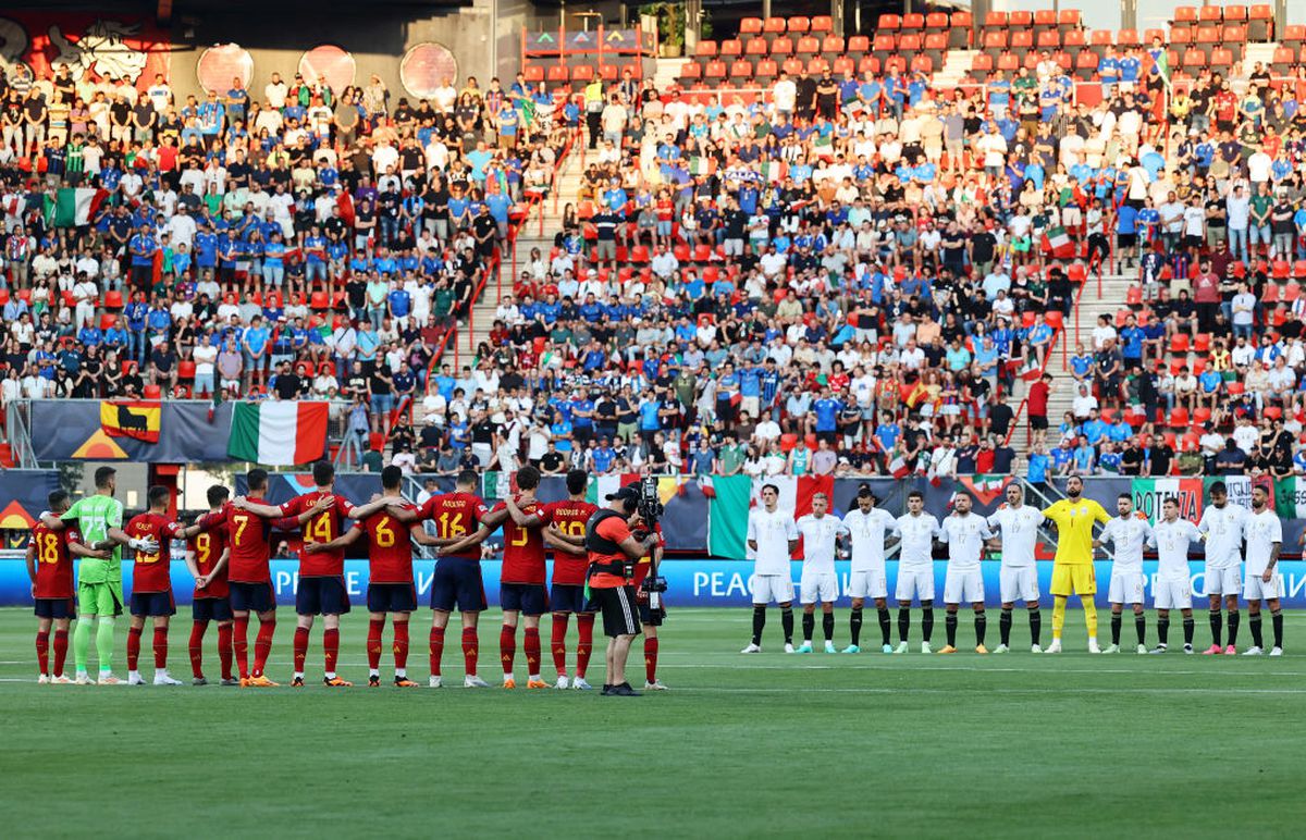 Spania - Italia, semifinală Liga Națiunilor 2023 / FOTO: GettyImages