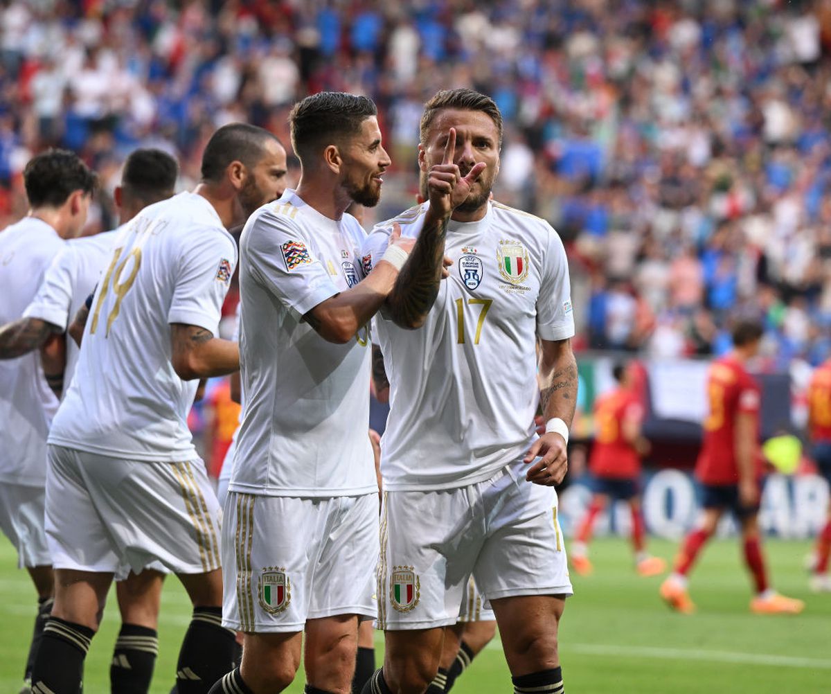 Spania - Italia, semifinală Liga Națiunilor 2023 / FOTO: GettyImages