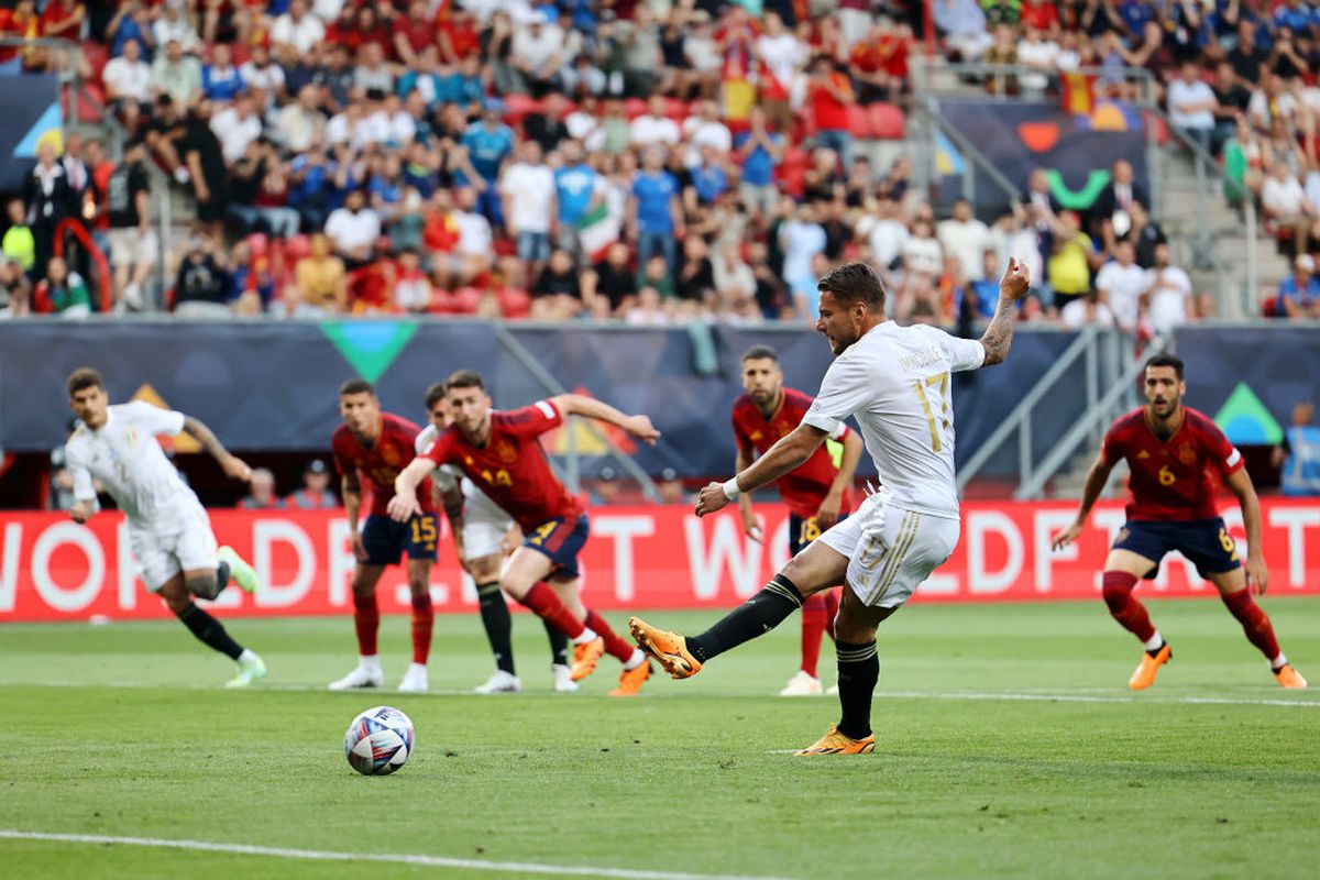 Spania - Italia, semifinală Liga Națiunilor 2023 / FOTO: GettyImages