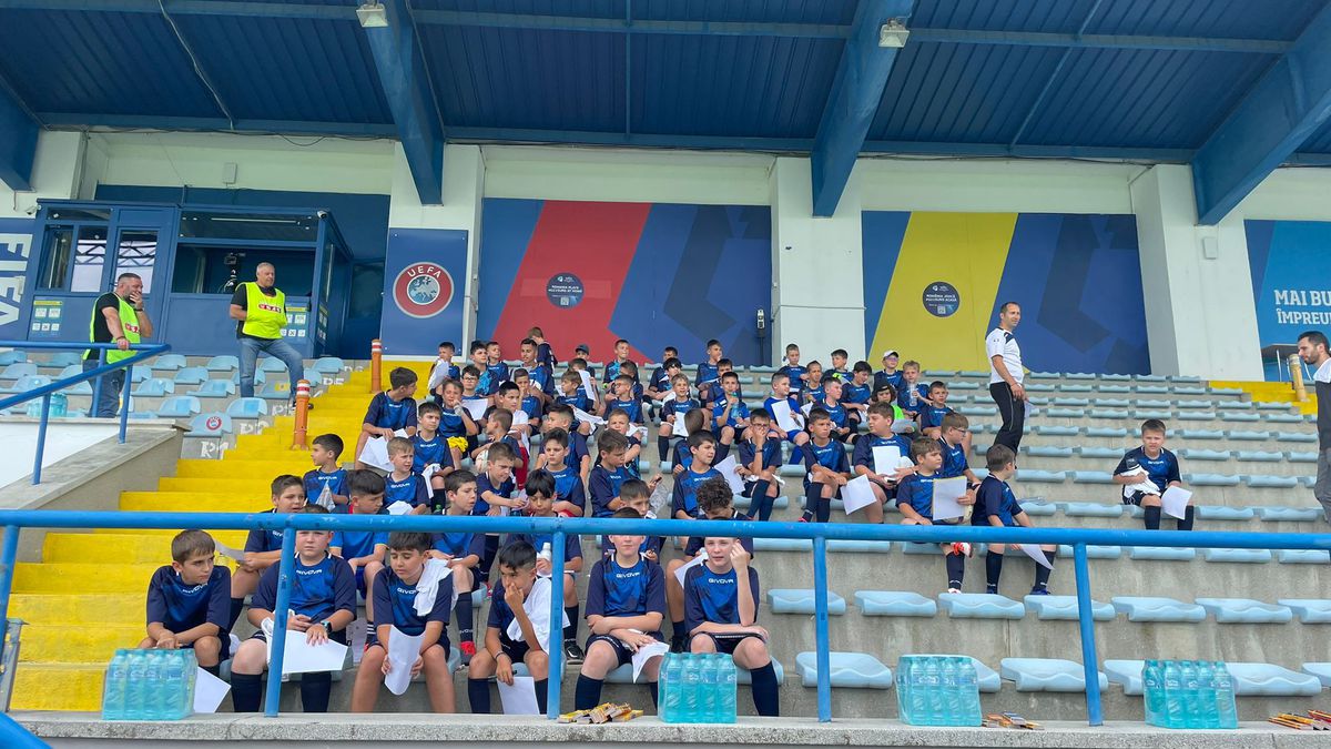 Antrenament România U21 la Mogoșoaia