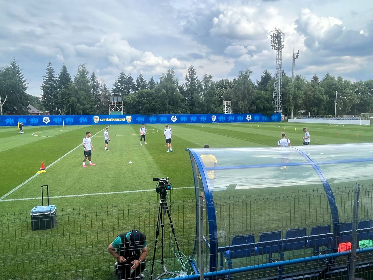 Antrenament România U21 la Mogoșoaia