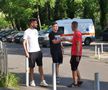 Dinamo s-a reunit în această dimineață, când o parte din jucătorii trupei din „Ștefan cel Mare” au efectuat vizita medicală.