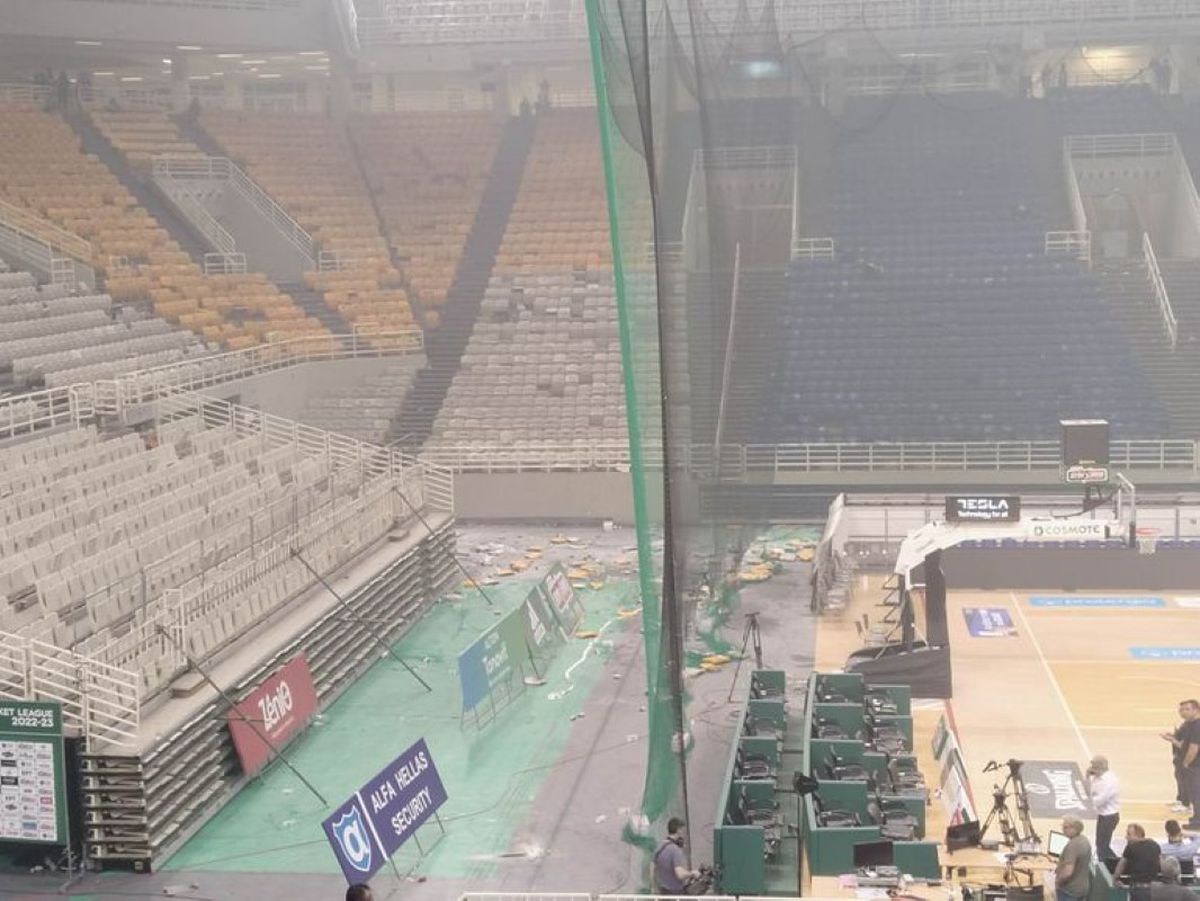 Haos la finala campionatului dintre Panathinaikos și Olympiakos!