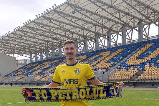 Guilherme Garutti, noul jucător de la Petrolul. 
Foto: Facebook @ FC Petrolul Ploiești