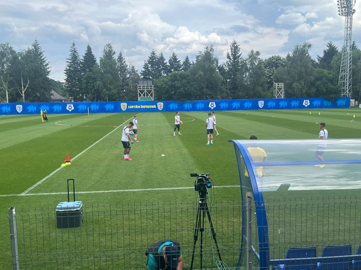 Antrenament România U21 la Mogoșoaia