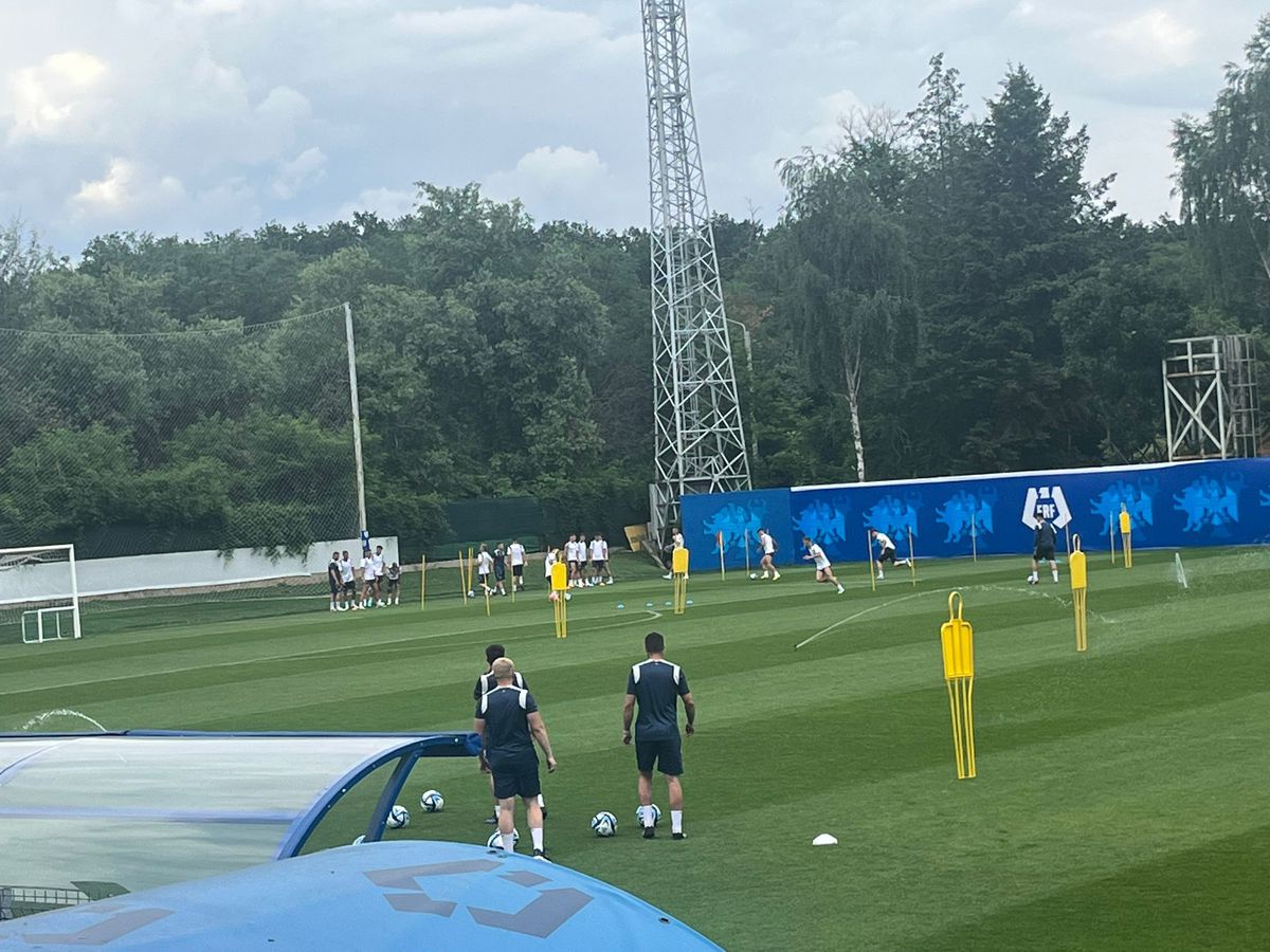 Antrenament România U21 la Mogoșoaia