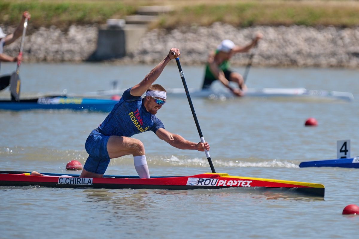 Cătălin Chirilă a câștigat aurul în proba de canoe simplu 1.000 de metri la Campionatele Europene de la Szeged!