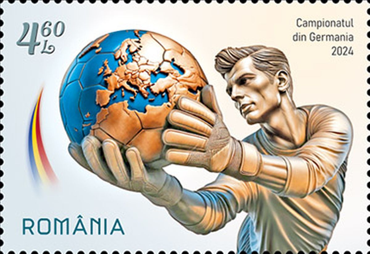 Moment unic pentru colecționari: Romfilatelia a lansat timbre speciale pentru EURO 2024