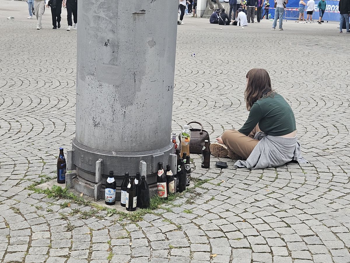 Cum se trăiește pregătirea unui meci la Fan Zone Munchen - imagini de colecție