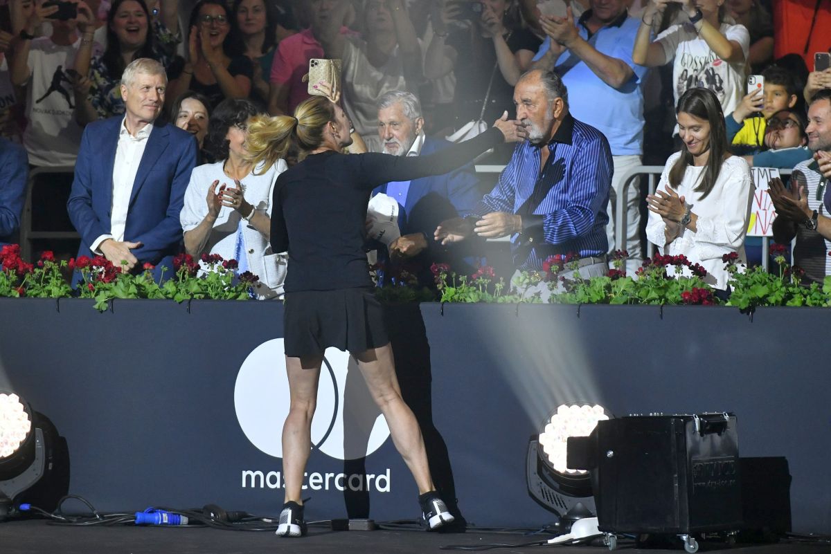 Steffi Graf şi Andre Agassi au venit în România pentru meciul cu Simona Halep