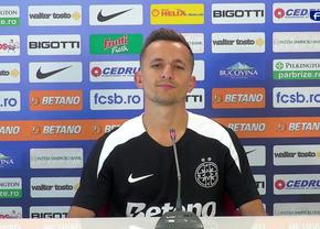 Marius Ștefănescu, în al nouălea cer după transferul la FCSB: „Este clar... acest lucru m-a făcut să vin aici”