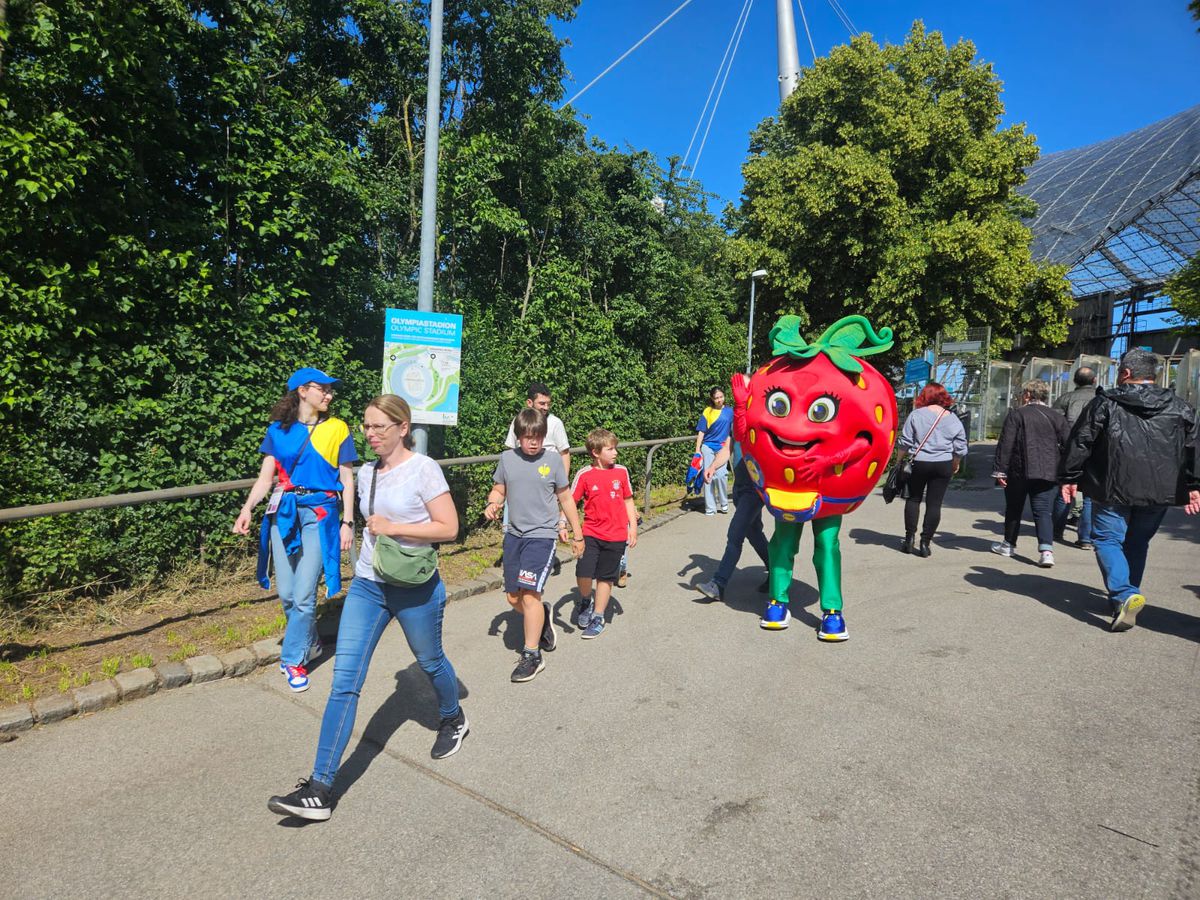 Cum se trăiește pregătirea unui meci la Fan Zone Munchen - imagini de colecție