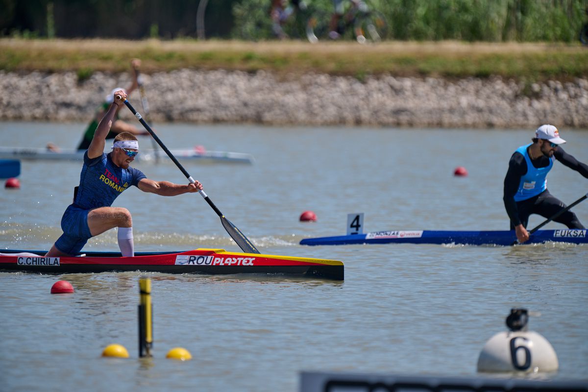 Cătălin Chirilă a câștigat aurul în proba de canoe simplu 1.000 de metri la Campionatele Europene de la Szeged!