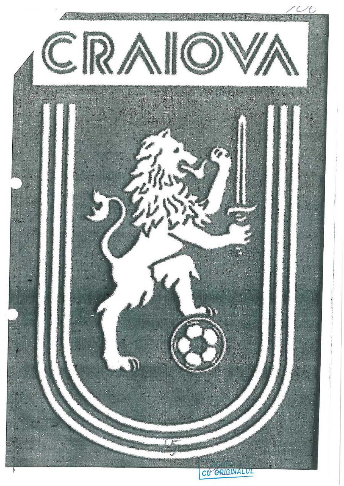 Documentele publicate de FCU Craiova: Adrian Mititelu susține că echipa sa deține sigla și palmaresul Universității