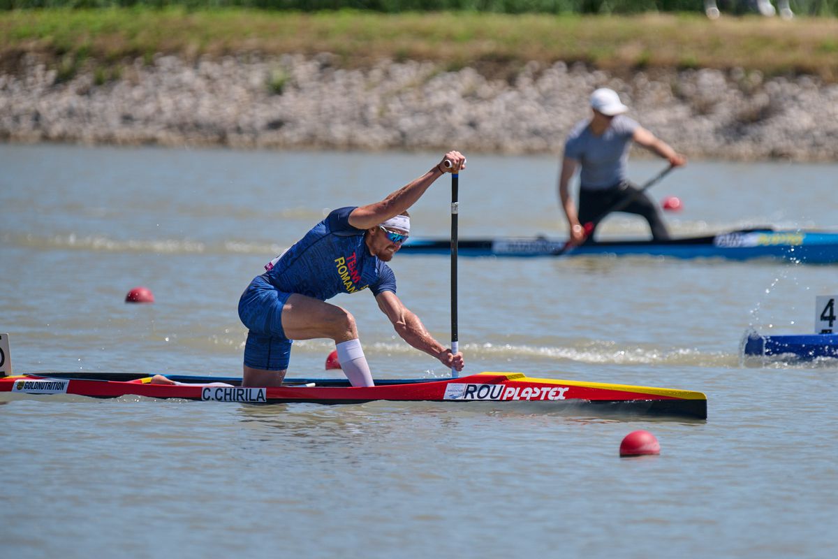 Cătălin Chirilă a câștigat aurul în proba de canoe simplu 1.000 de metri la Campionatele Europene de la Szeged!