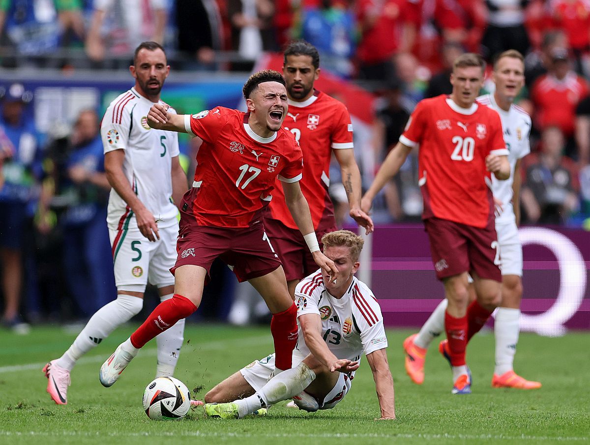 Ungaria - Elveția în grupa A la Euro 2024, imagini din meci