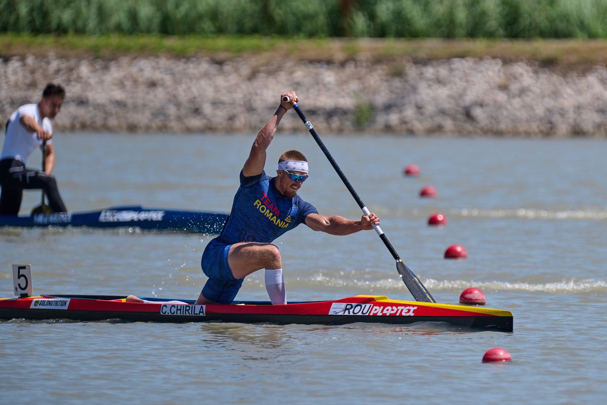 Cătălin Chirilă a câștigat aurul în proba de canoe simplu 1.000 de metri la Campionatele Europene de la Szeged!