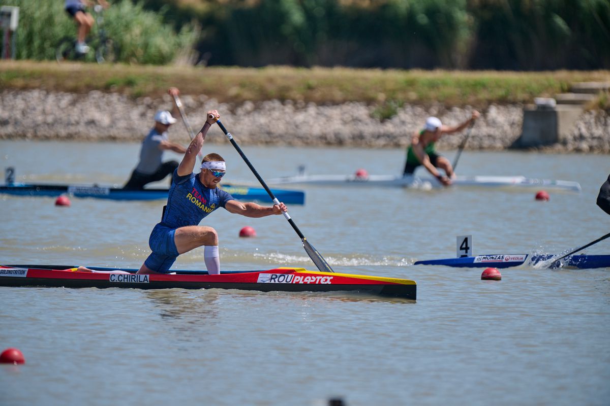 Cătălin Chirilă a câștigat aurul în proba de canoe simplu 1.000 de metri la Campionatele Europene de la Szeged!