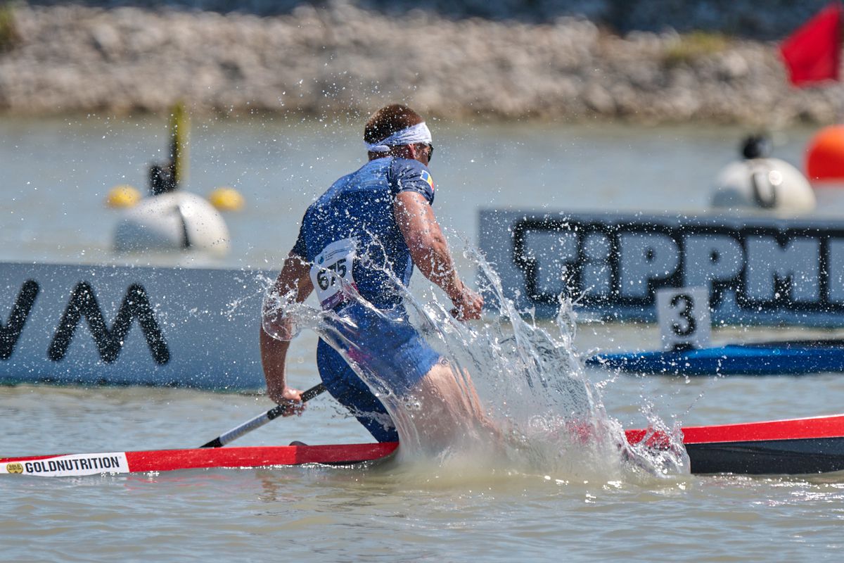 Cătălin Chirilă a câștigat aurul în proba de canoe simplu 1.000 de metri la Campionatele Europene de la Szeged!