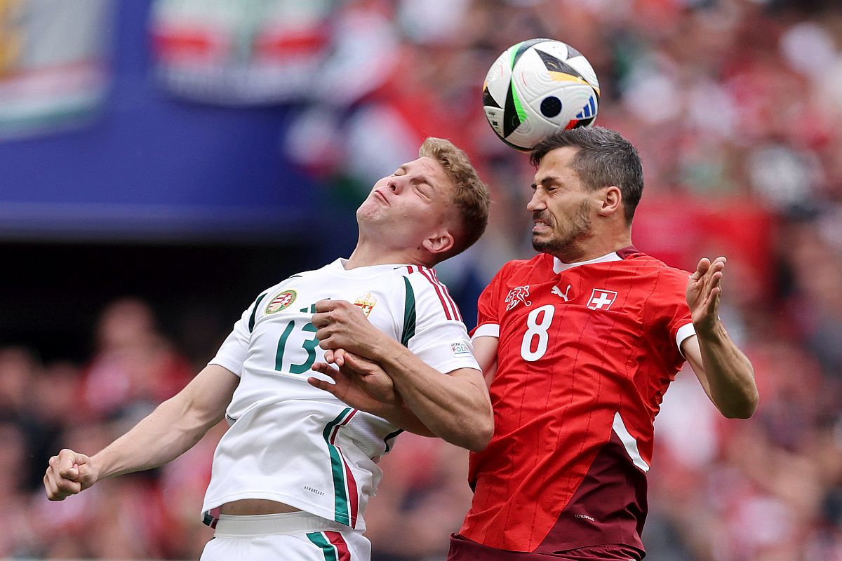 Ungaria - Elveția în grupa A la Euro 2024, imagini din meci