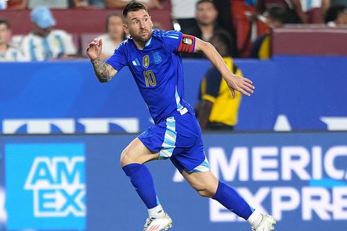 Lionel Messi în Argentina - Guatemala 4-1 / Foto: AFA - Selección Argentina (Facebook)
