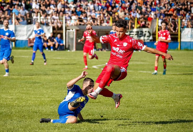 „Câinii” s-au distrat cu Olimpic Zărnești / Sursă foto: Facebook@ Dinamo